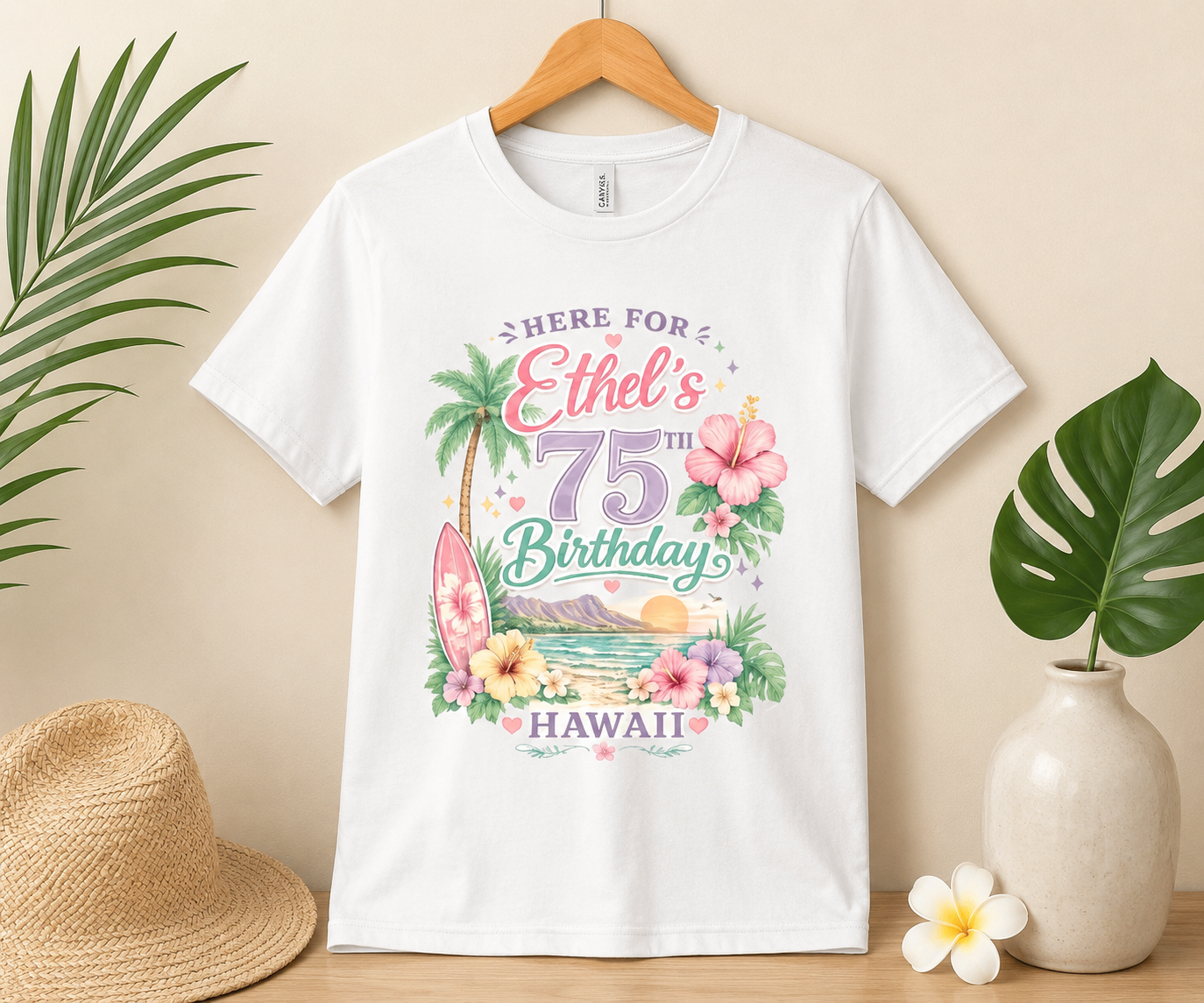 Here for Ethel’s 75th Birthday Shirt
