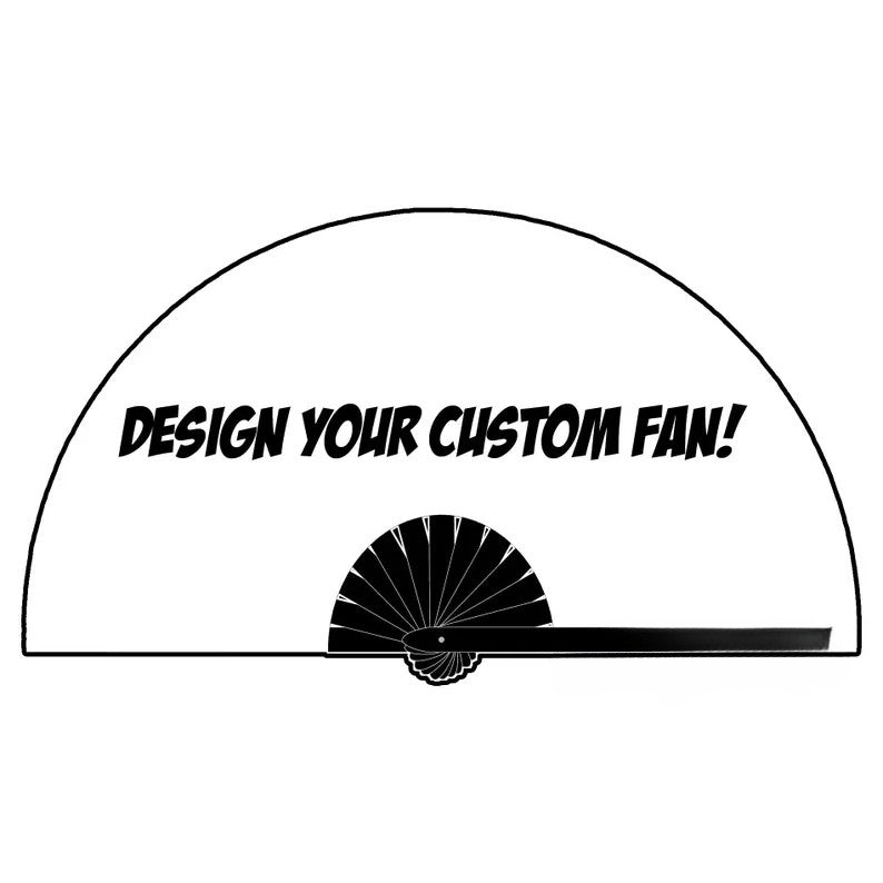 12 Custom Breast Cancer Clack Fans