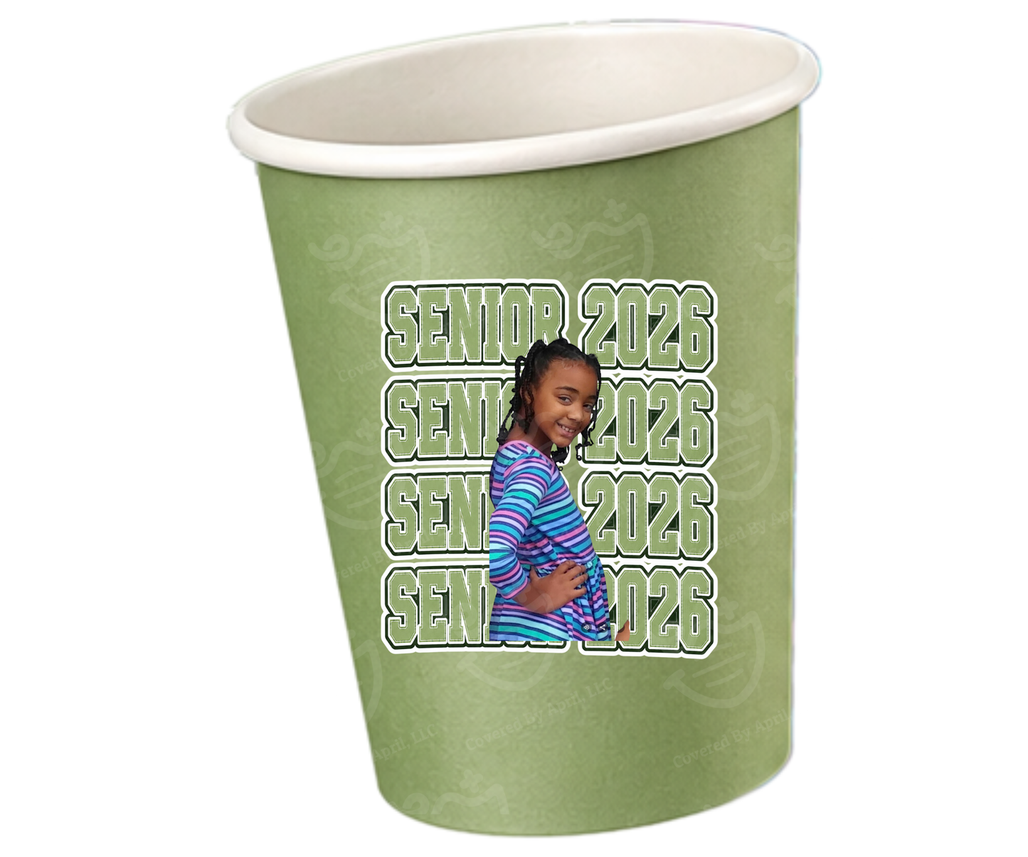 Custom Photo 16 oz Paper Cups – Personalized Just for You!