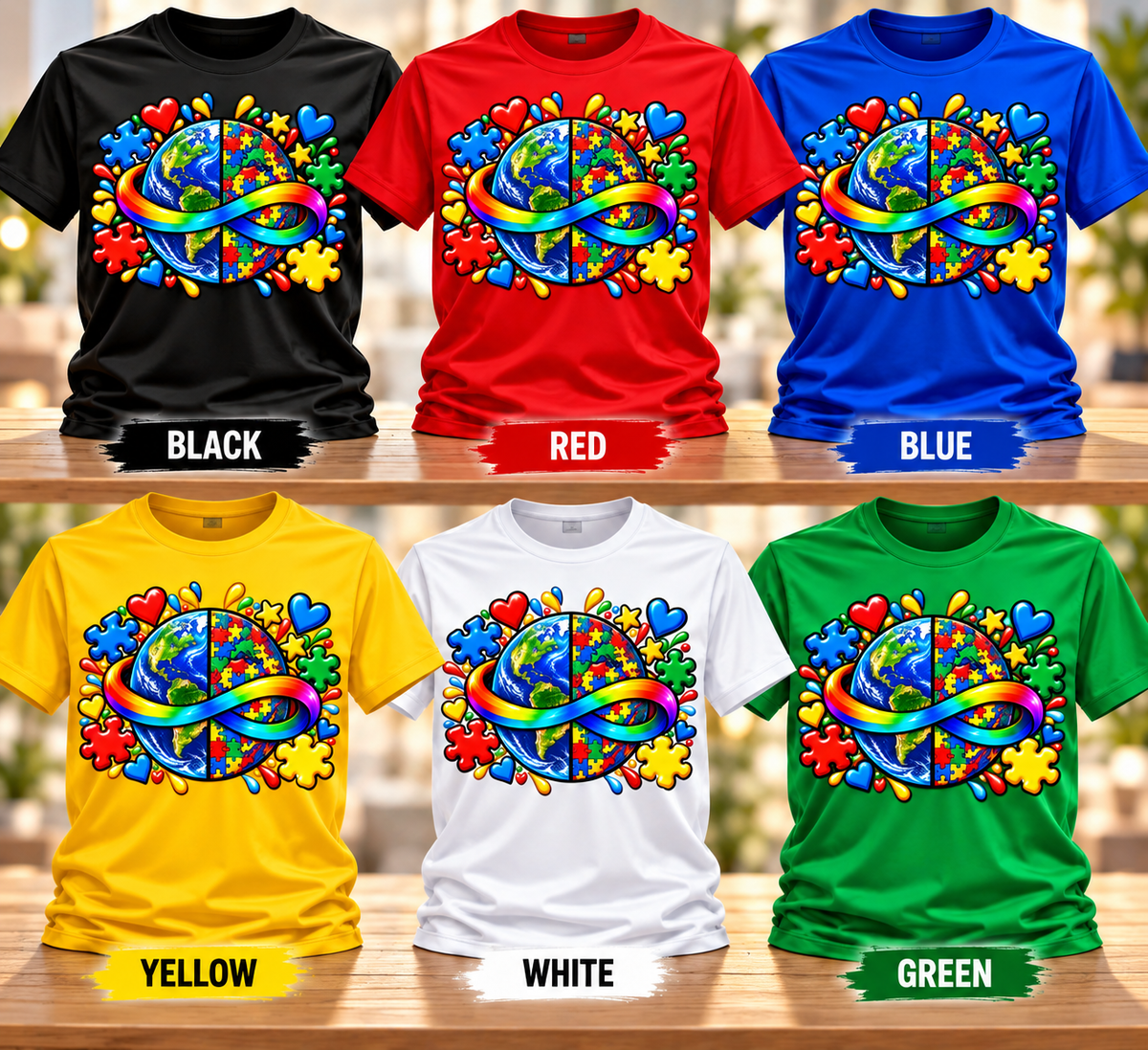 Autism Awareness Infinity T-Shirt – Celebrate Neurodiversity &amp; Inclusion