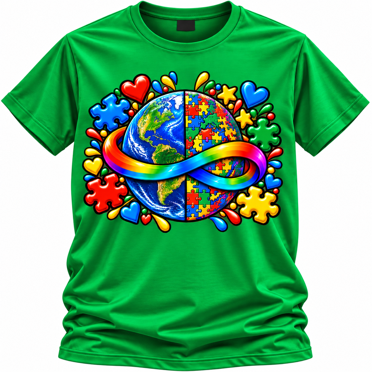 Autism Awareness Infinity T-Shirt – Celebrate Neurodiversity &amp; Inclusion