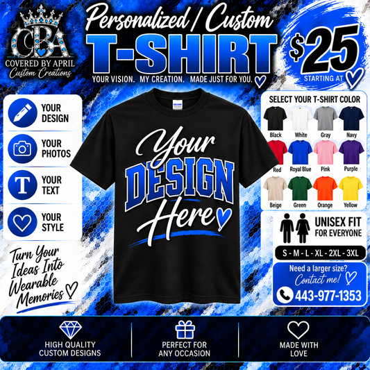 Custom DTF Shirt – Personalized Design Just for You!