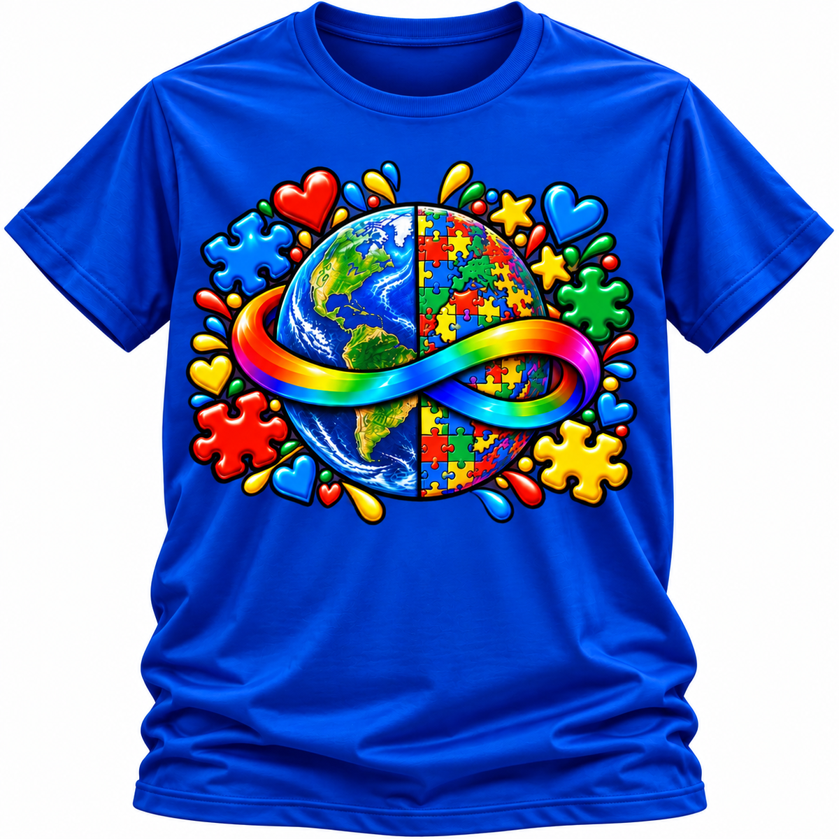 Autism Awareness Infinity T-Shirt – Celebrate Neurodiversity &amp; Inclusion