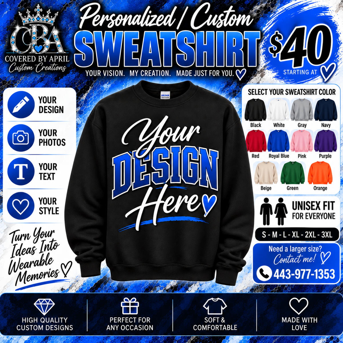 Personalized / Custom Sweatshirt