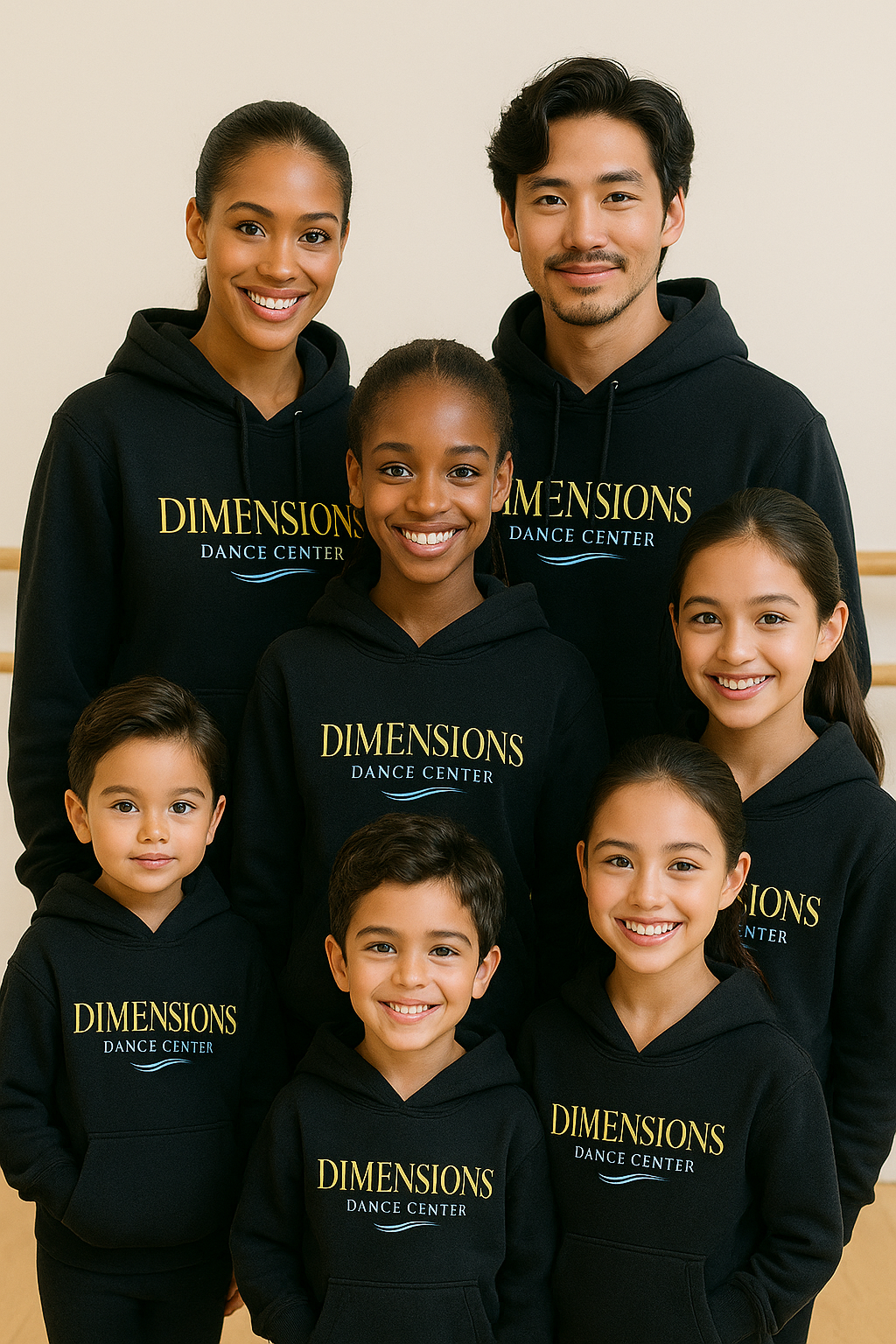 DIMENSIONS DANCE CENTER HOODIE