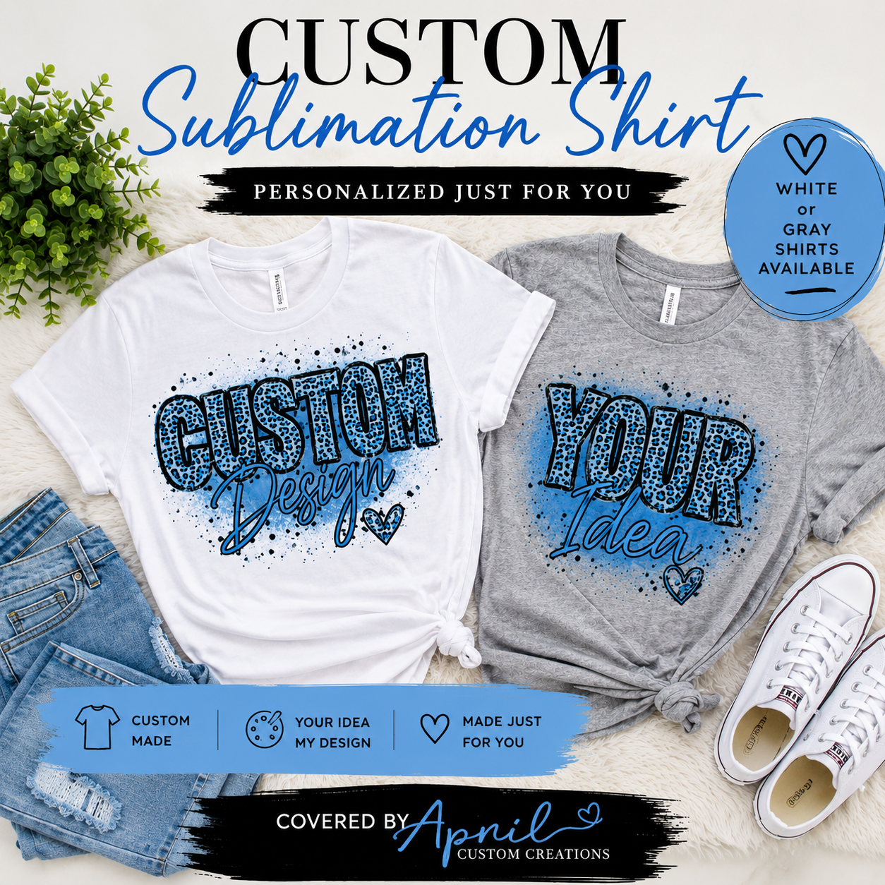 Custom Sublimation Shirt – Personalized Design