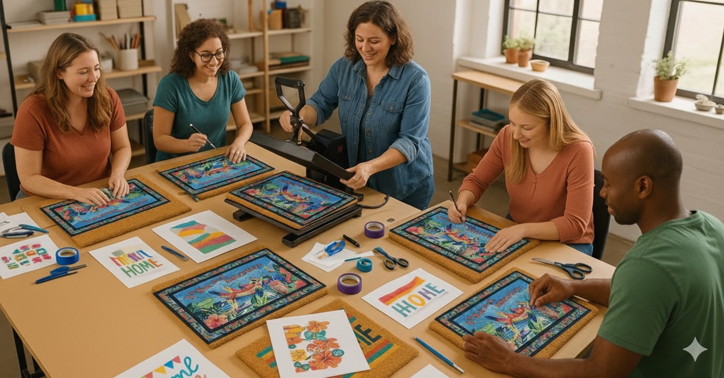 Full Coverage Sublimation Doormat Class - Hands-On Workshop