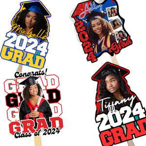 Custom Graduation fans